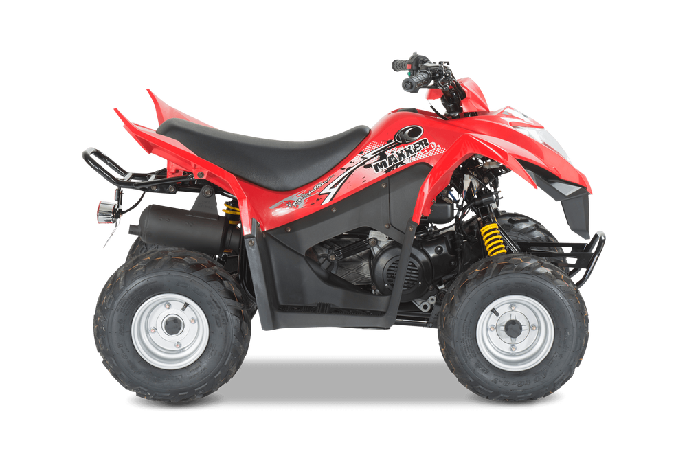 Auspuff Kymco MXU 50 Quad ATV Tuning mit Straßenzulassung