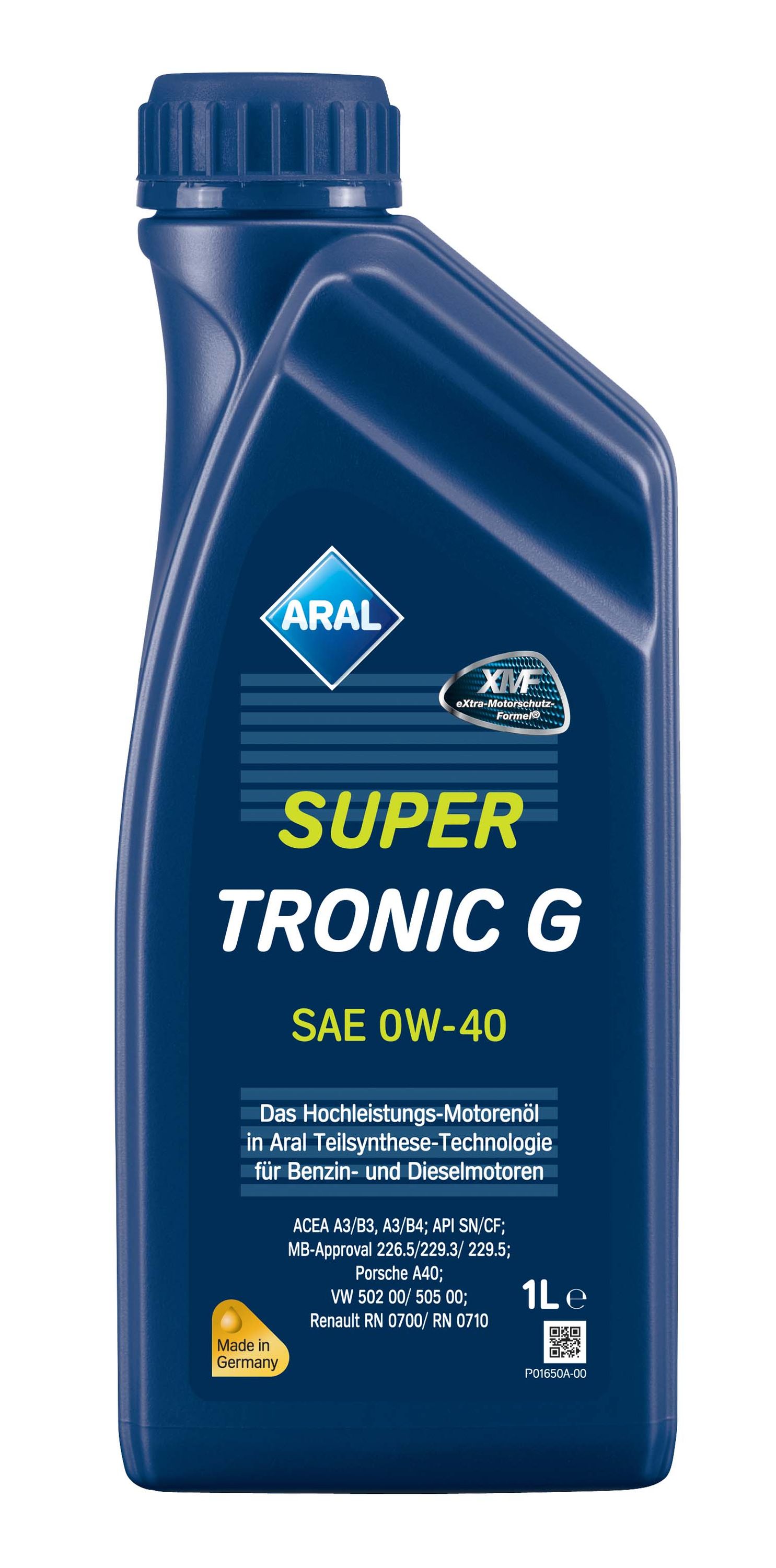 Aral SuperTronic G 0W-40 - 1 Liter | motoröl24.de - Motoröl günstig