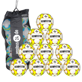 Ballset DERBYSTAR Jugendball - APUS S-LIGHT v25 inkl. Ballsack