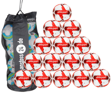 Uhlsport ATTACK ADDGLUE ball set incl. ball bag