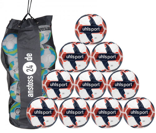 uhlsport MATCH ADDGLUE ball set incl. ball bag