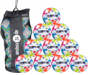 Ballset DERBYSTAR Jugendball - Bundesliga Brillant Replica Light v22 inkl. Ballsack