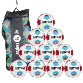 Ballset DERBYSTAR Trainingsball - Bundesliga Brillant TT 23/24 inkl. Ballsack