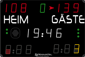 Stramatel Anzeigetafel 452 MS 7000 (Indoor) - 60 m Lesedistanz