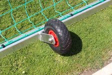 Football large field goal 7.32 x 2.44 m - transportable and fully welded, incl. goal net