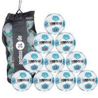 Ballset DERBYSTAR Spielball - Bundesliga Brillant APS v24 inkl. Ballsack