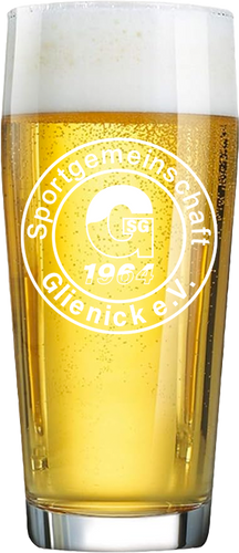 SG Glienick e.V. Bierglas 0,4 l