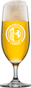 FLVW Kreis Lemgo Bierglas 0,33 l