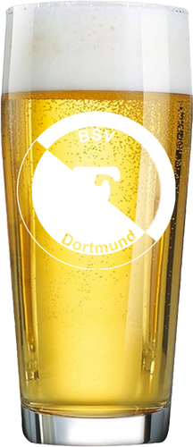 BSV Fortuna Dortmund 58 e.V. Bierglas 0,4 l