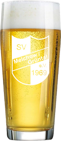 SV 1969 Melchow/Grüntal e.V. Bierglas 0,4 l