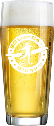 SG Leer 04 Bingum Bierglas 0,4 l