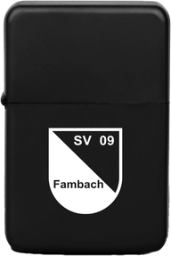 SV Schwarz-Weiß Fambach 09 Benzinfeuerzeug