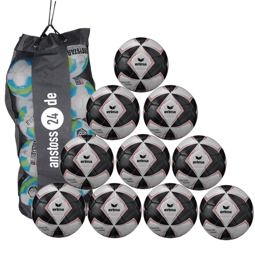 Ballset erima SENZOR-STAR Trainingsball v25 inkl. Ballsack