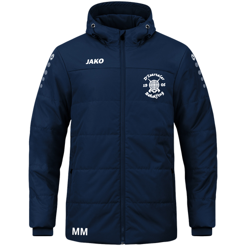 D'Isartaler Zeholfing Coachjacke Team mit Kapuze