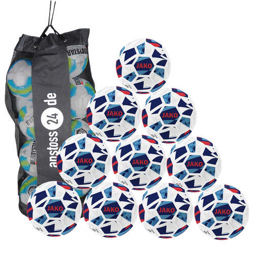 Ballset JAKO Trainingsball Iconic inkl. Ballsack