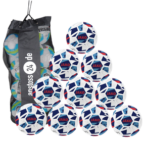 Ballset JAKO Trainingsball Iconic inkl. Ballsack