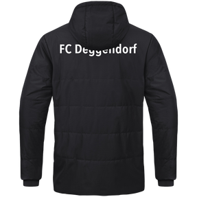 FC Deggendorf Coachjacke Team mit Kapuze