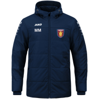 Lokomotive Edelstoff Coachjacke Team mit Kapuze