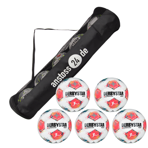 Ballset DERBYSTAR Spielball - Bundesliga Magic APS v25 inkl. Ballsack 