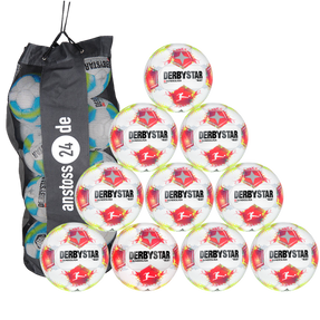 Ballset DERBYSTAR Trainingsball - Bundesliga Club TT v25 inkl. Ballsack