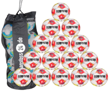Ballset DERBYSTAR Jugendball - Bundesliga Club S-Light v25 inkl. Ballsack