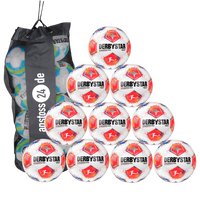 Ballset DERBYSTAR Jugendball - Bundesliga Brillant Replica S-Light v25 inkl. Ballsack