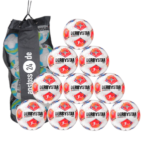 Ballset DERBYSTAR Jugendball - Bundesliga Brillant Replica S-Light v25 inkl. Ballsack