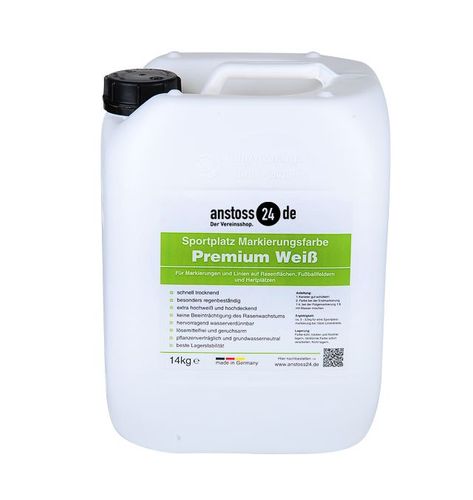 Sportplatz Linien-Markierungsfarbe Premium - Konzentrat - 14 kg