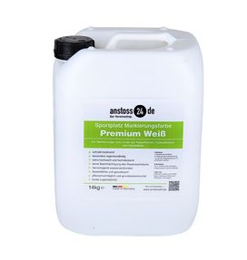 Sportplatz Linien-Markierungsfarbe Premium - Konzentrat - 14 kg