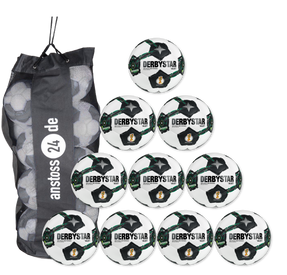 Ballset DERBYSTAR Trainingsball - DFB-POKAL BRILLANT REPLICA v25 inkl. Ballsack 