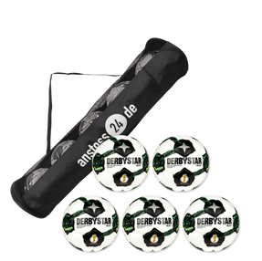 Ballset DERBYSTAR Spielball - DFB-POKAL BRILLANT APS v25 inkl. Ballsack