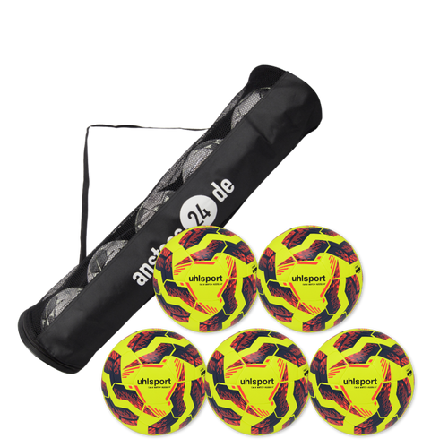 Ballset Uhlsport Spielball SALA MATCH ADDGLUE inkl. Ballsack
