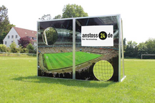 Aluminium Torwand freistehend - 2,70 x 1,83 m - wetterfest