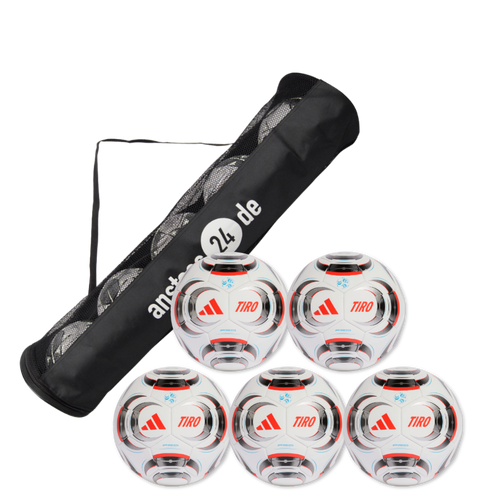 Ballset adidas Spielball - Tiro Pro inkl. Ballsack