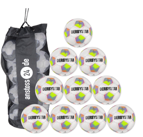 Ballset DERBYSTAR Jugendball - BRILLANT S-LIGHT 290 inkl. Ballsack