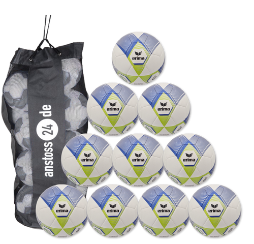 Ballset erima Hybrid Trainingsball 2.0 v26 inkl. Ballsack