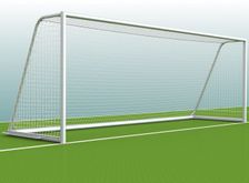 football goal - mobile large field goal - 7.32 x 2.44 m - fully welded, incl. goal net