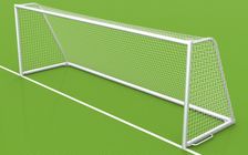 football goal - mobile large field goal - 7.32 x 2.44 m - fully welded, incl. goal net