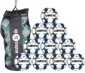 Ballset DERBYSTAR Trainingsball - DIAMOND TT Dual Bonded inkl. Ballsack