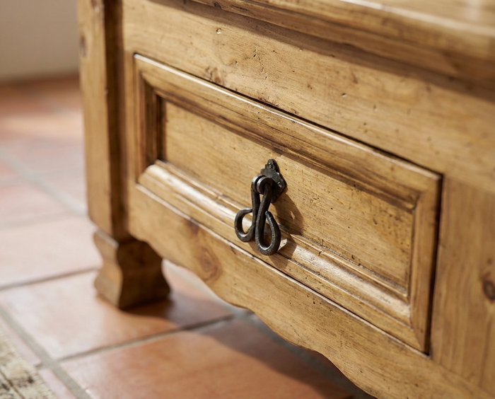 MEXIKO Couchtisch mit 2 Schubladen 120x80 MEXIKO Couchtisch mit 2 Schubladen 120x80