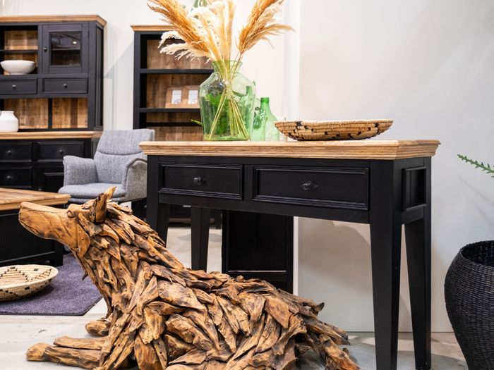 COUNTRY Konsole 120x38 mit 2 Schubladen COUNTRY Konsole 120x38 mit 2 Schubladen