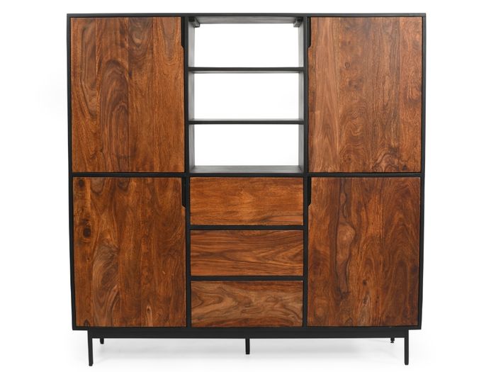 BOSTON Highboard mit 4 Türen / 3 Schubl. / 3 Ablagen BOSTON Highboard mit 4 Türen / 3 Schubl. / 3 Ablagen