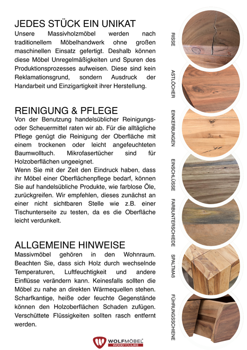 Baumkantentisch "live edge" Mango 240x100 cm, Eisengestell silber matt Baumkantentisch "live edge" Mango 240x100 cm, Eisengestell silber matt