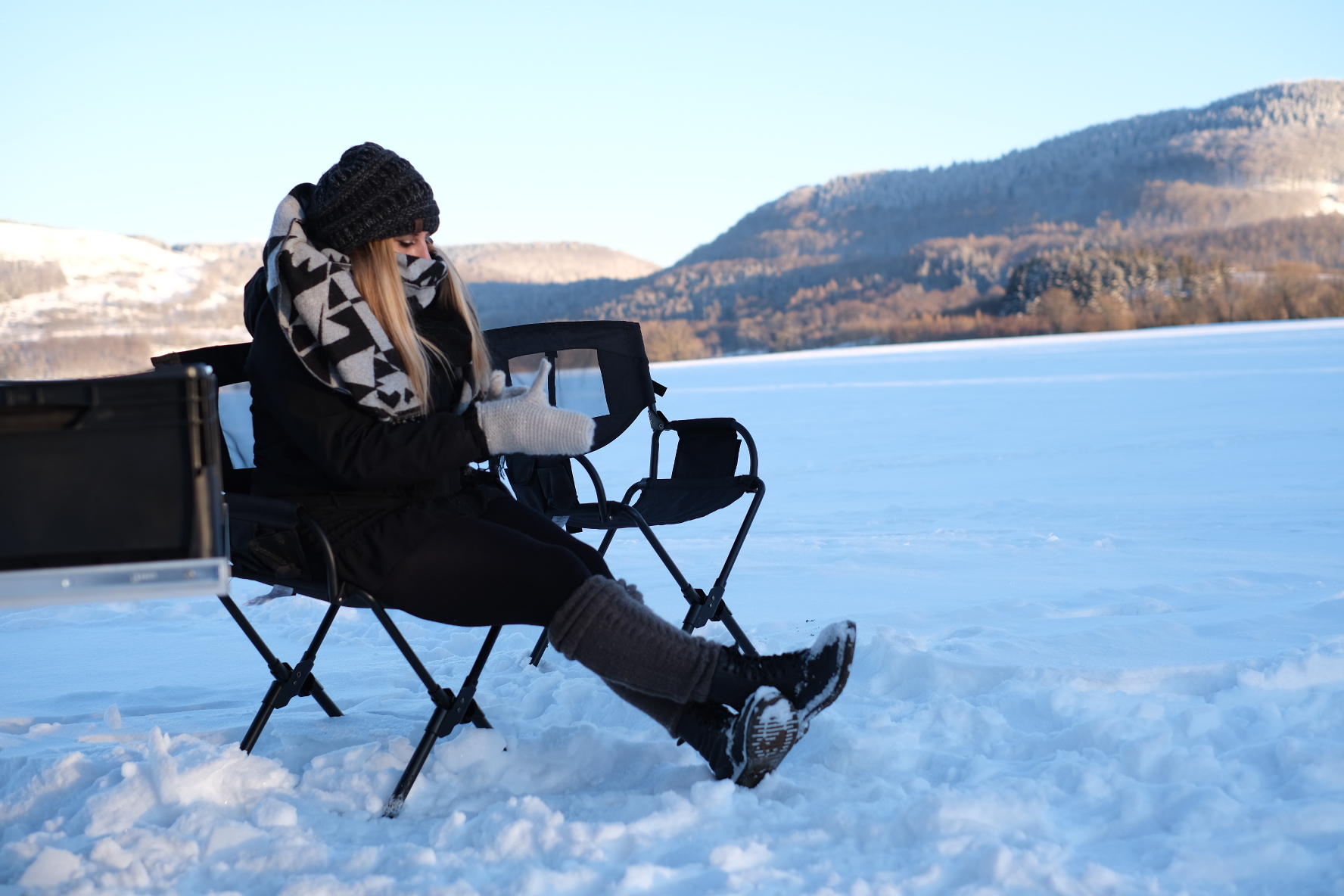 der Campingstuhl