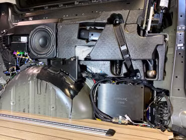 High-end sound system 3-way fully active + subwoofer for Mercedes-Benz V Class, Marco Polo, Horizon, Activity (W447) from model year 2014 - incl. installation