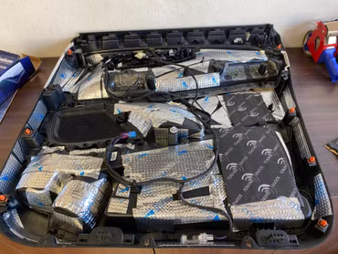 High-end sound system 3-way fully active + subwoofer for Mercedes-Benz V Class, Marco Polo, Horizon, Activity (W447) from model year 2014 - incl. installation
