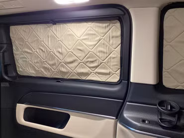 Living area insulation set - thermal mat for Mercedes-Benz Marco Polo with kitchen (W447) from 2014 model year incl. installation material (Gray) | Black
