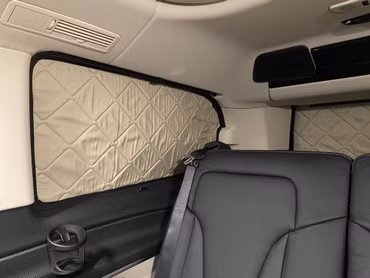 Living area insulation set - thermal mat for Mercedes-Benz Marco Polo with kitchen (W447) from 2014 model year incl. installation material (Gray) | Black