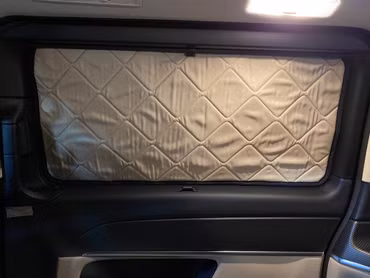 Living area insulation set - thermal mat for Mercedes-Benz Marco Polo with kitchen (W447) from 2014 model year incl. installation material (Gray) | Black