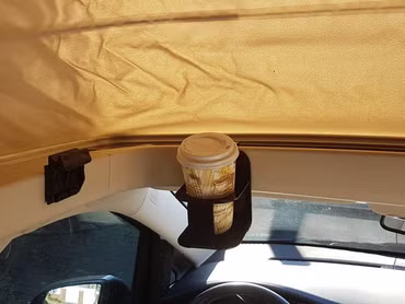 Porte-boissons / porte-gobelets pour Mercedes-Benz classe V, Marco Polo, Horizon W447 fermé